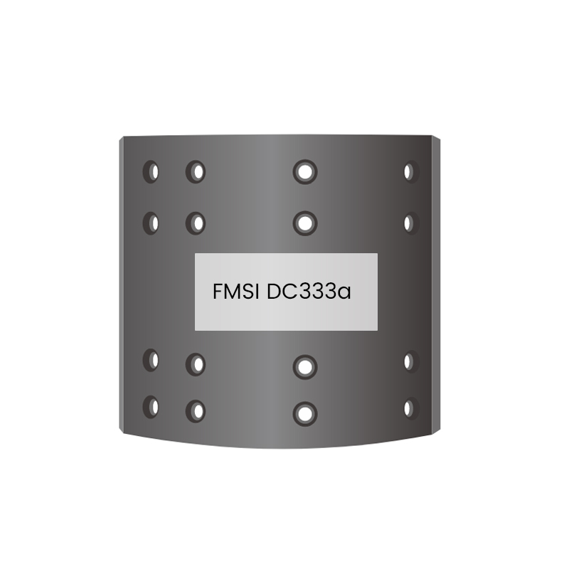 DC333a Brzdové obloženie Časti automatického brzdového systému 18mm Hrúbka