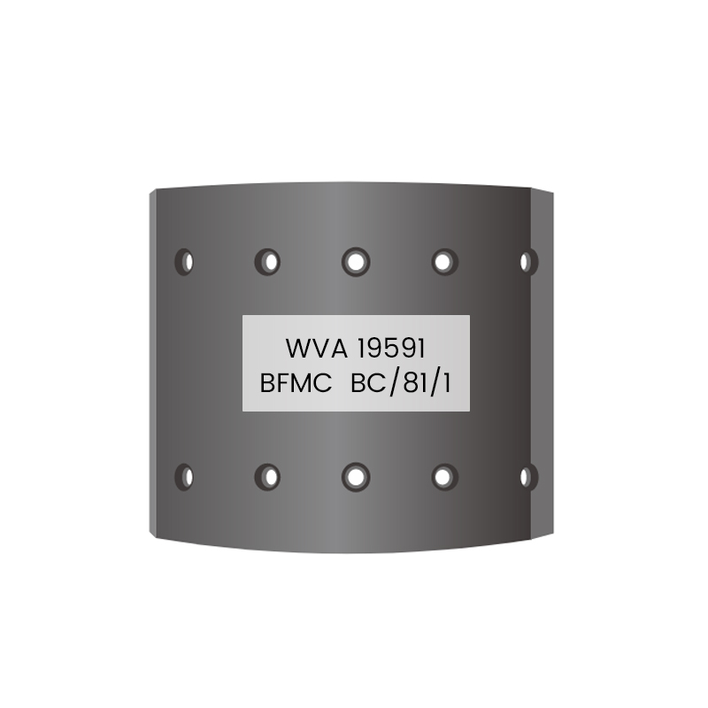 19591 BC/81/1 Brzdové obloženie pre BPW