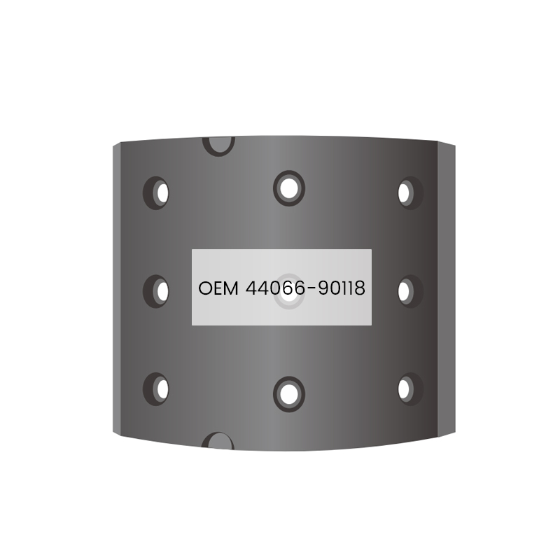 44066-90118 Brzdové obloženie Auto diely brzdového systému hrúbka 17 mm pre NISSAN