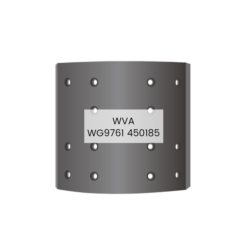 WG9761 450185 Brzdové obloženie pre ťažké nákladné vozidlá pre HOWO